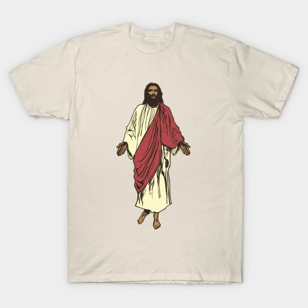 Retro Jesus T-Shirt by earmites